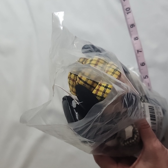 NWT Rare Vintage Disney Store Super Sleuth Goofy & Inspector Mickey Bean Bag Set - Picture 14 of 14